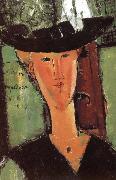 Amedeo Modigliani Madame Pompadour oil on canvas